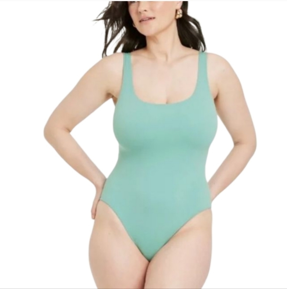 Women's Luxury Collection 4-Way Stretch Tank Bodysuit - Auden Tidal Flow M